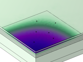 Solidly Mounted Resonator 3D