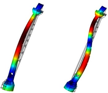 Bagpipe Chanter Vibration Analysis