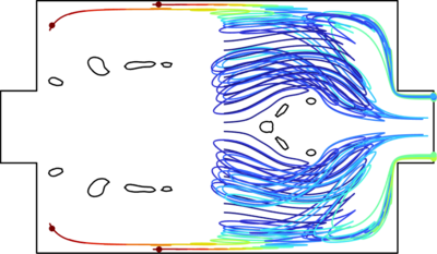 Optimization of a Tesla Microvalve with Transient Flow