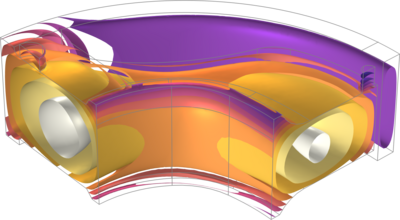 Modeling Curing in Automotive Rubber