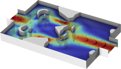 Optimization of a Tesla Microvalve