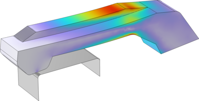 Contact Analysis of an Elastic Snap Hook