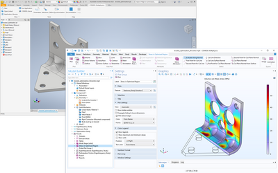 Geometric Parameter Optimization of a Bracket